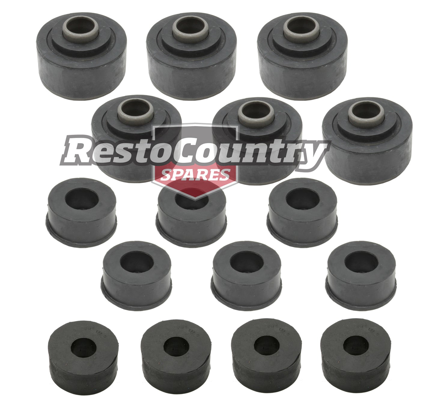 Holden 1 Ton Tonner Body Mount Kit HQ HJ HX HZ WB rubber bush chassis - BMK3