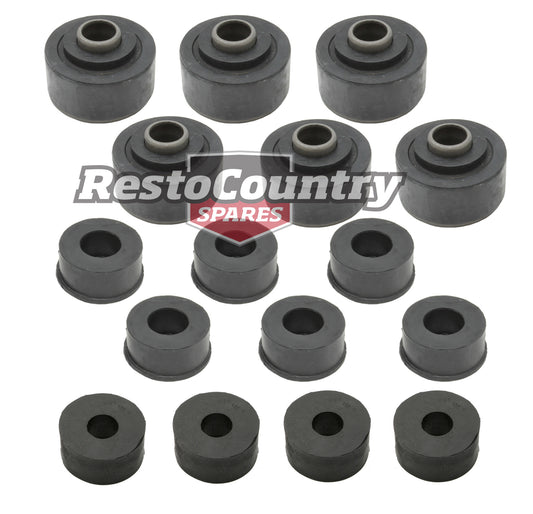 Holden 1 Ton Tonner Body Mount Kit HQ HJ HX HZ WB rubber bush chassis - BMK3