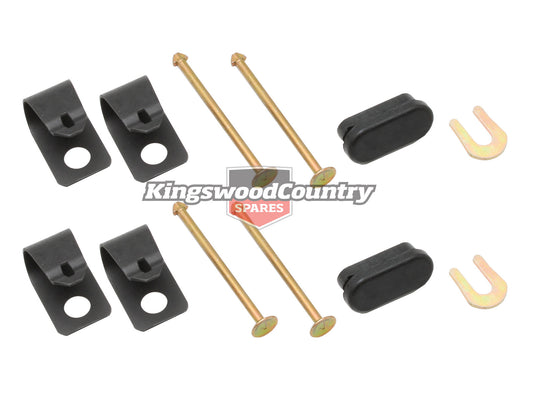 Holden Drum Brake Shoe Hold Down Pin Spring Clips Set of 4 HK HT HG HQ HJ HX HZ WB - BP10014A
