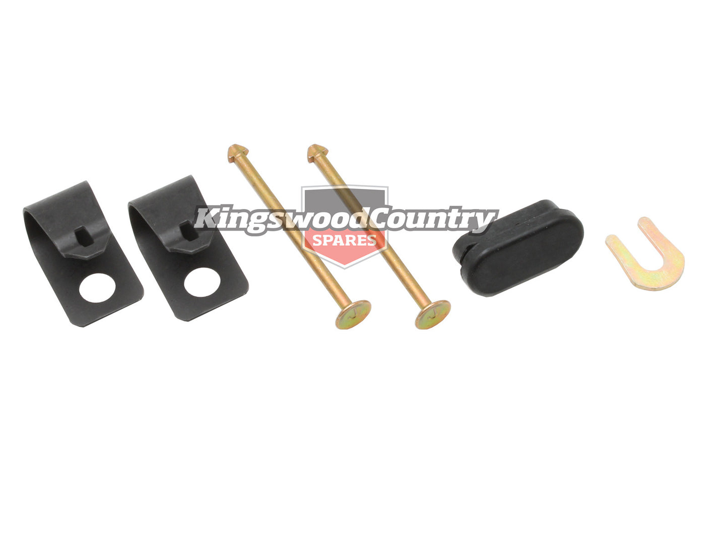 Holden Drum Brake Shoe Hold Down Pin Spring Clips Set x2 HK HT HG HQ HJ HX HZ WB - BP1001A