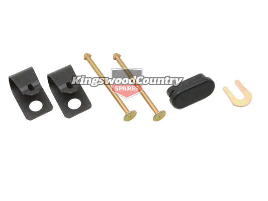 Holden Drum Brake Shoe Hold Down Pin Spring Clips Set x2 HK HT HG HQ HJ HX HZ WB - BP1001A