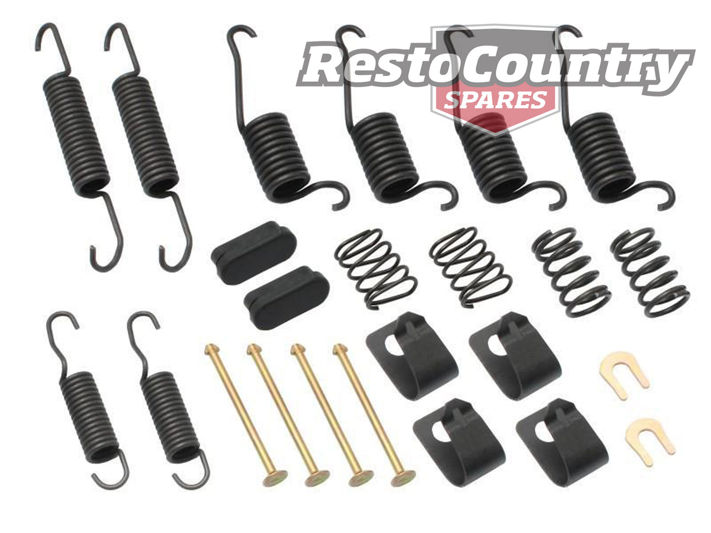 Holden Drum Brake Shoe Spring Hold Down Retainer Pin Kit HK HT HG HQ HJ HX HZ WB - BP1008