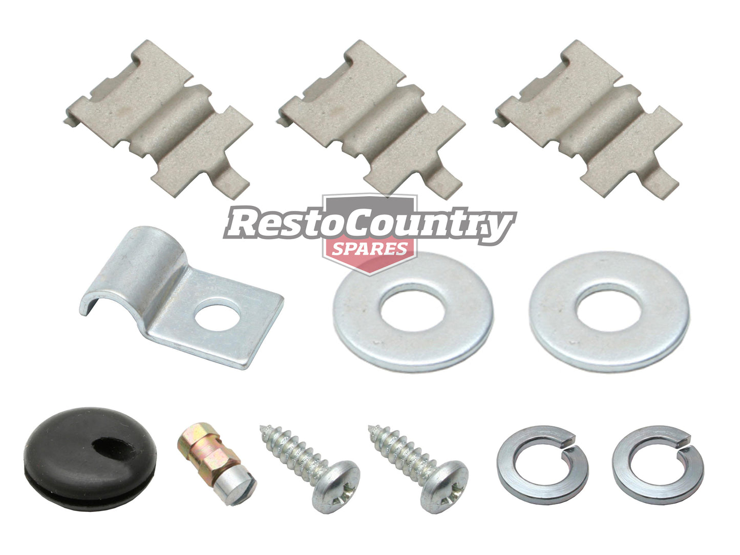 Holden Bonnet Cable Retaining Kit HJ HX HZ - BR1000