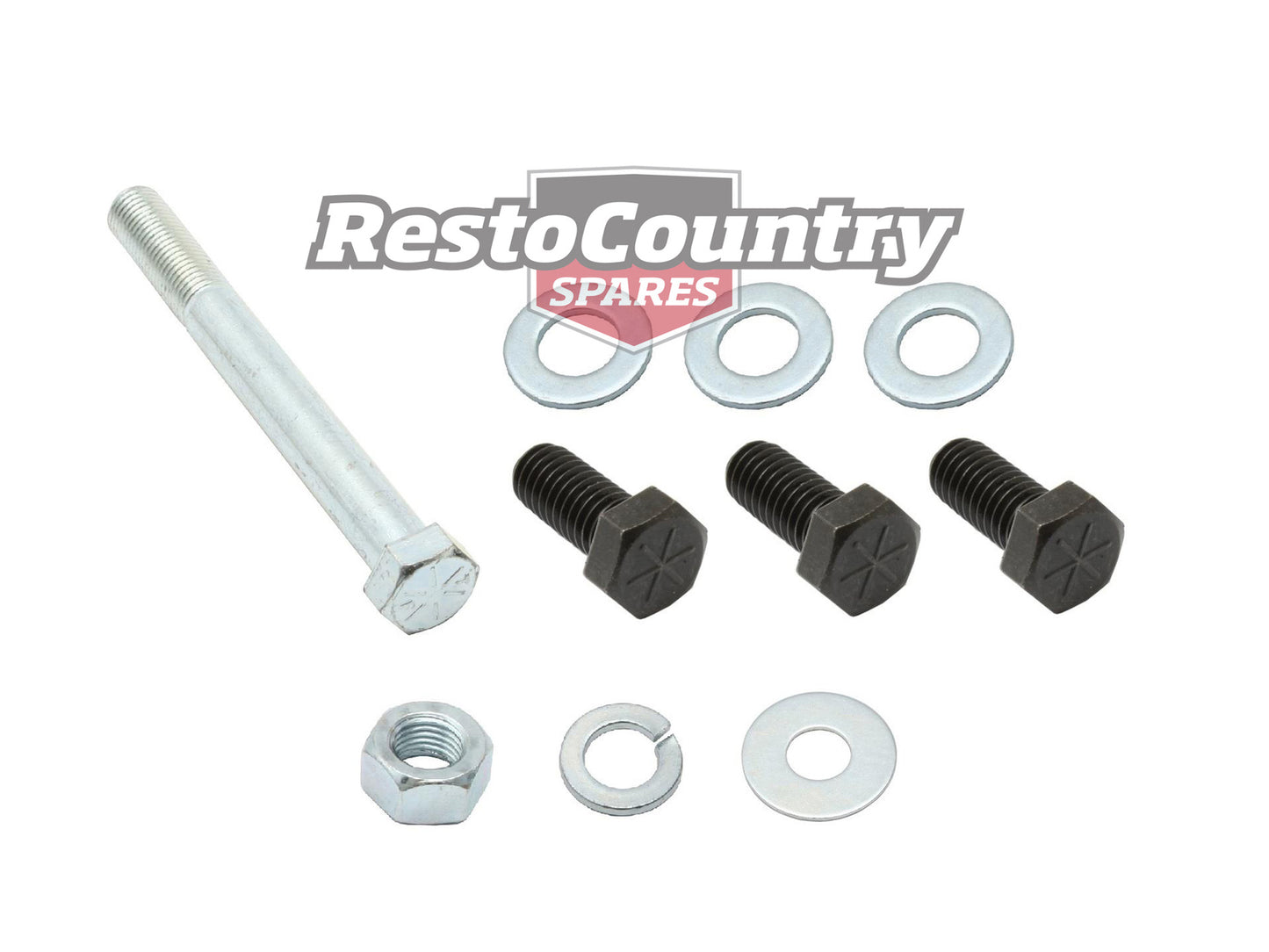 Holden V8 Engine Mount Nut + Bolt Set x1 HK HT HG Chev 307 327 350 - BS1008