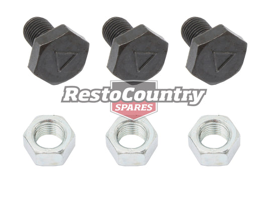 Holden Auto Torque Converter to Flywheel Bolt Set HD - WB LC - UC VB - VL - BS1029