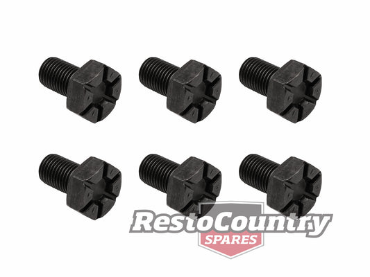 Ford Flywheel Bolt Set Automatic XA XB XC XD XE V8 Cleveland. 6Cyl ALL nut fly - BS2014