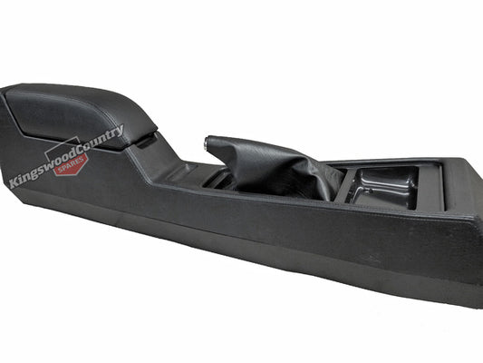 Holden HJ HX HZ WB Black MANUAL Console inc Armrest NEW GTS SS Monaro Coupe - C1001