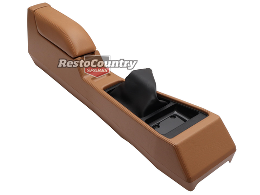Holden HJ HX HZ WB Buckskin MANUAL Console inc Armrest NEW GTS SS Monaro Coupe - C1001B