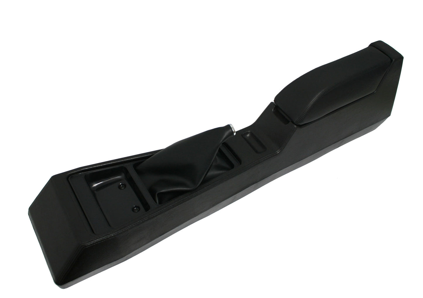 Holden Torana LH LX Complete MANUAL Centre Console Assembly inc Armrest Black - C1007