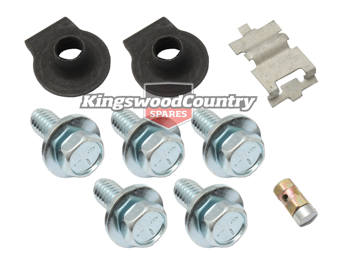 Holden Bonnet Lower Lock BOLT Kit HQ HJ HX HZ catch cable latch hood - CBM1000L