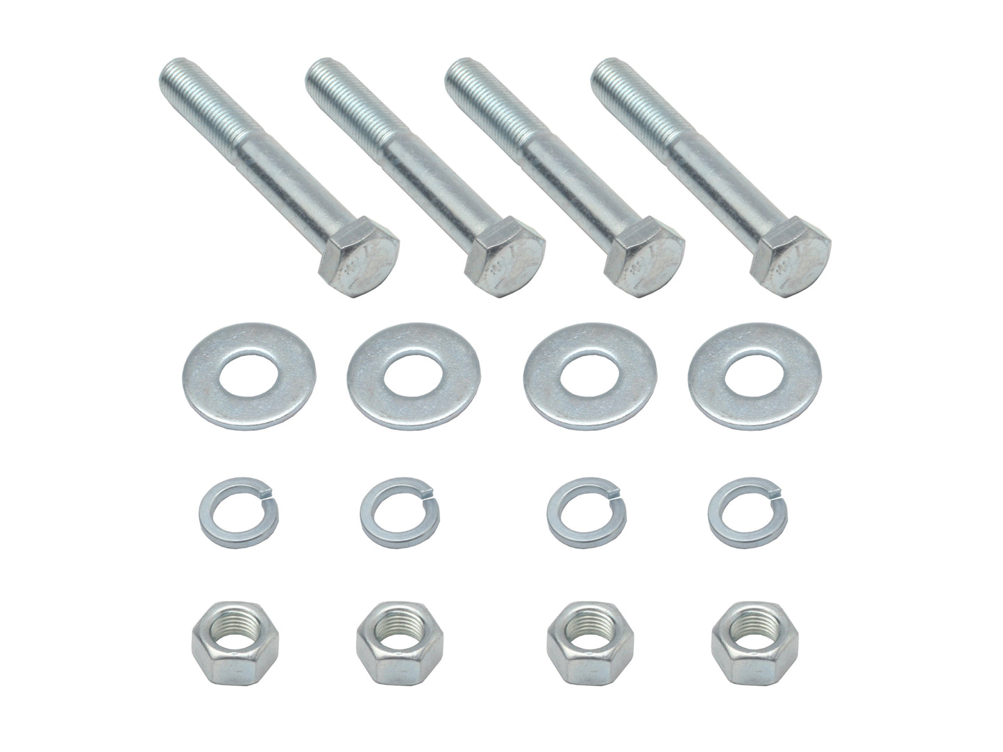 Holden Bumper Bar Iron to Chassis Bolt Kit x4 48-215 FX FJ Front or Rear nut - CBM1001K