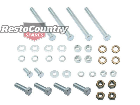 Holden Rear Bumper Bar Bracket Mounting Bolt Kit EJ EH Sedan + Wagon nut - CBM1002C