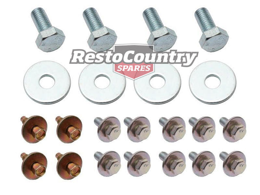 Holden Front Bumper Bar Bolt Kit VN VG VQ Commodore Statesman Ute nut clip - CBM1009