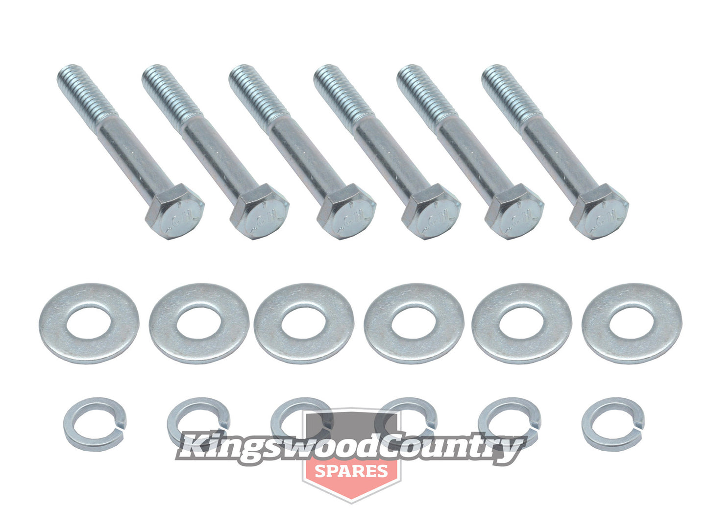 Holden Torana Rear Bumper Bar Bracket Mounting Bolts Set LH LX nut - CBM1010E