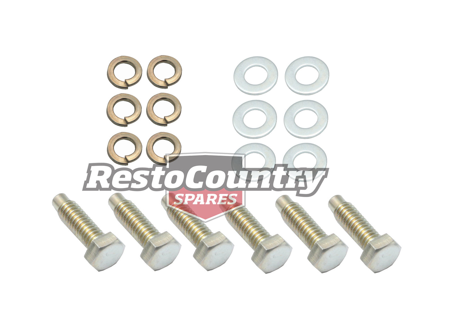 Holden Torana REAR Bumper Bar Bracket Bolt Kit LC LJ nut washer Resto Country - CBM1011