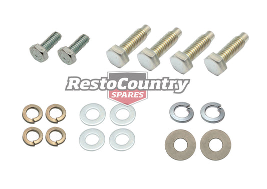 Holden FRONT Bumper Bar Bracket Bolt Kit LC Early LJ nut washer mount - CBM1011A