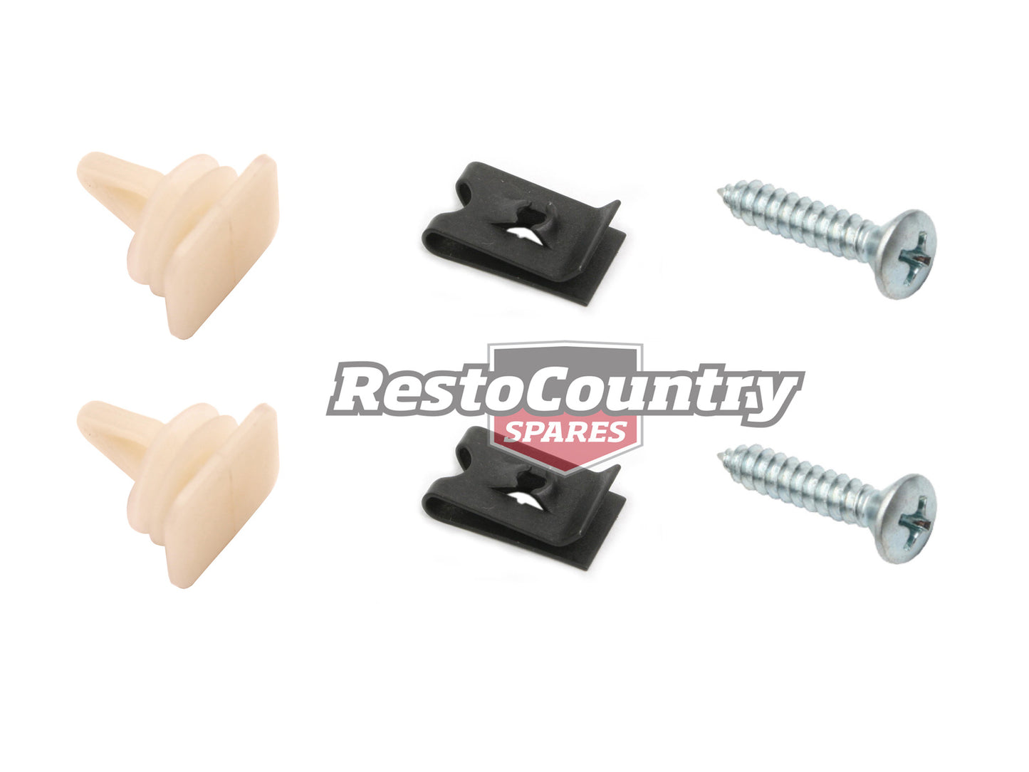 Holden VL CALAIS Front Grille Mounting Screw Kit commodore grill mount - CBM1014