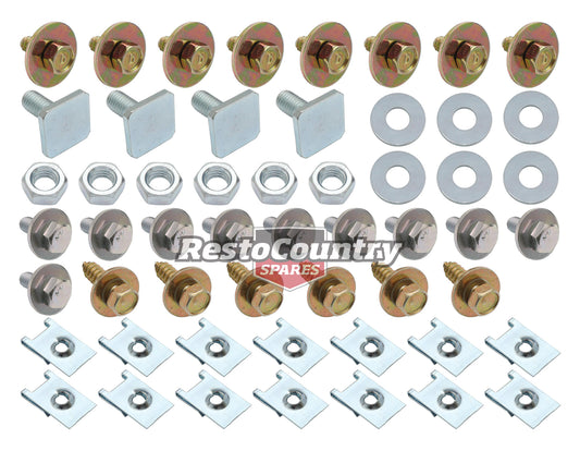Holden Commodore Fender Mounting Bolt Kit VN VG VP VQ w/ Bonnet Struts - CBM1017