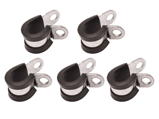 Stainless Steel Cushion Clamp Set x5 13mm x 15mm hose ring worm Resto Country - CC1013