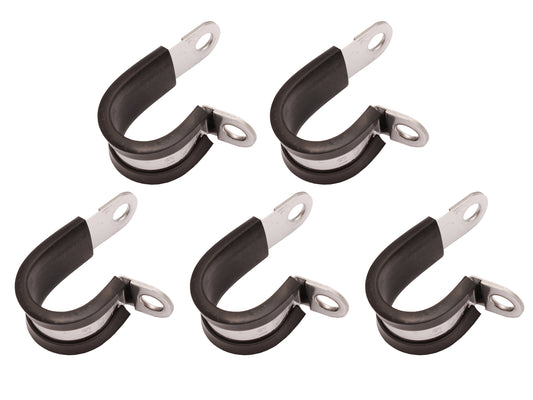 Stainless Steel Cushion Clamp Set x5 19mm x 15mm hose ring worm Resto Country - CC1019