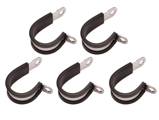 Stainless Steel Cushion Clamp Set x5 25mm x 15mm hose ring worm Resto Country - CC1025