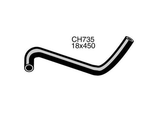 Holden Torana LX HEATER HOSE 2.3L 6Cyl PETROL Automatic + Manual - CH735