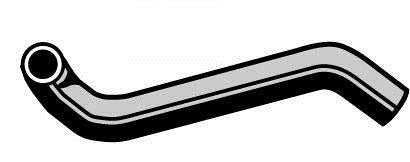 Ford UPPER Radiator Hose XW XY ZD 351 V8 Cleveland - CH958