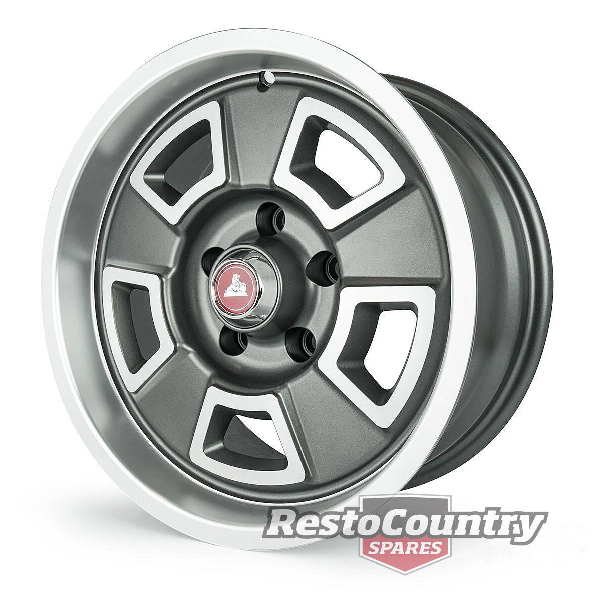 CTM Muscle HK GTS Wheel x1 15x7 5/108  Monaro Hubcap Style Holden HK HT HG mag