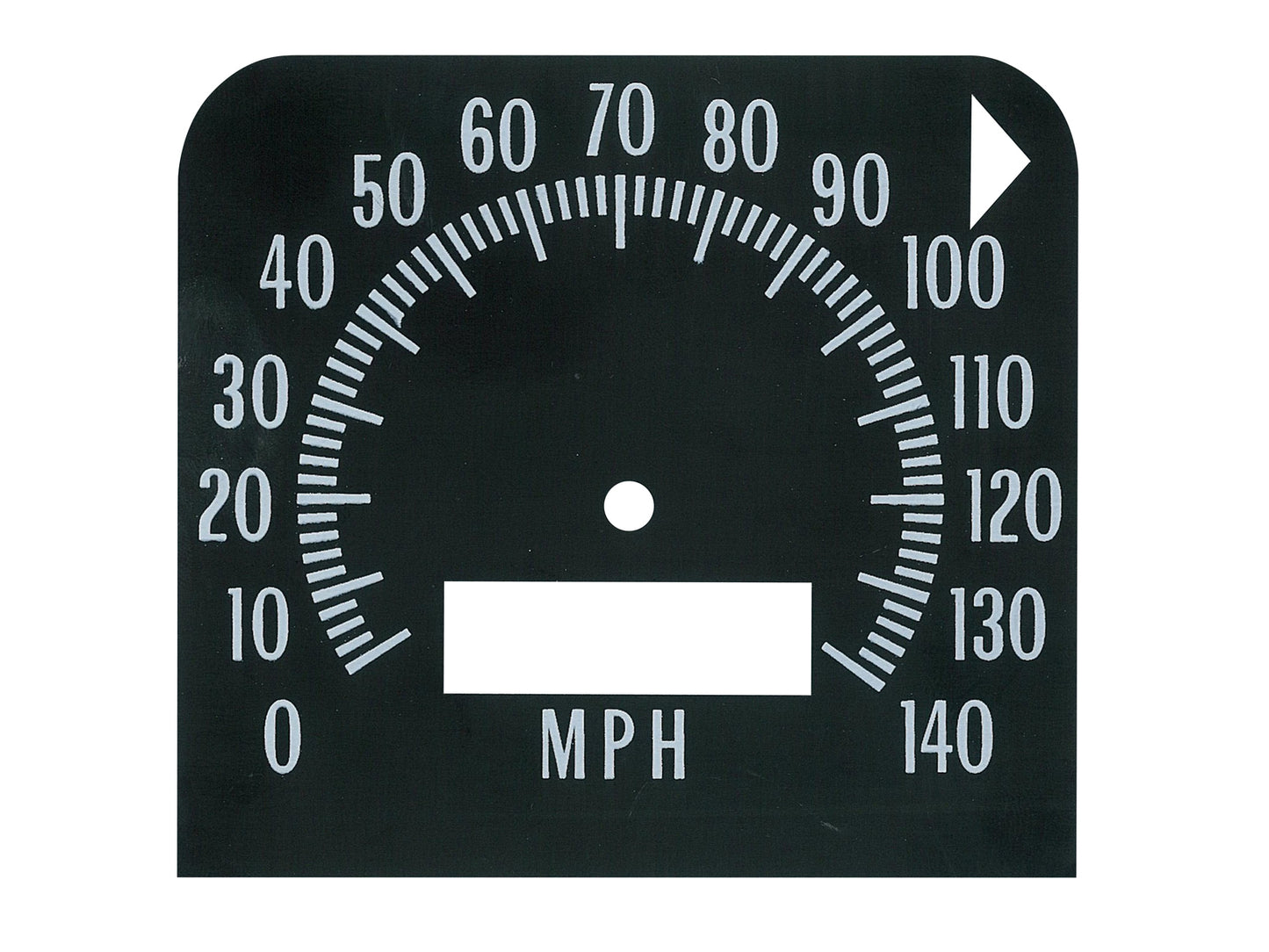Holden HQ Speedo Face Decal 140 MPH miles per hour sticker dash - D1001
