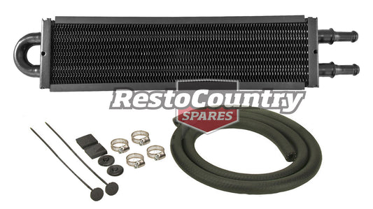 Derale 13" Power Steering Oil Cooler + Fitting Kit Copper / Aluminium p/s