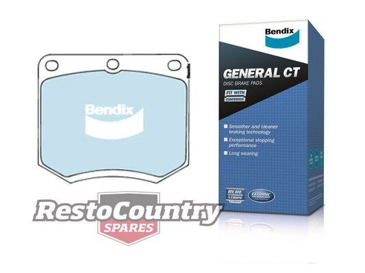 Bendix General CT Front Disc Brake Pads Holden Ford