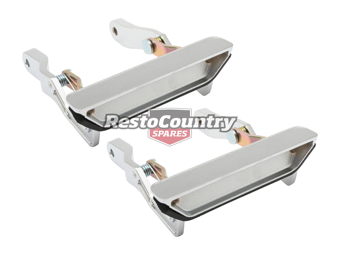 Ford Rear Outer Door Handle PAIR XA Falcon chrome grab  exterior - DH2019A