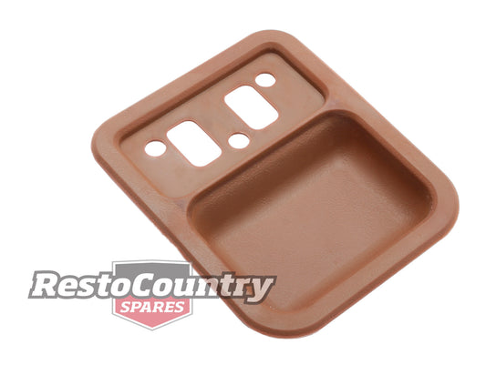 Ford Door Handle Cup Insert SADDLE / Brown Front or Rear x1 XT XW XY ZB ZC ZD - DHCS