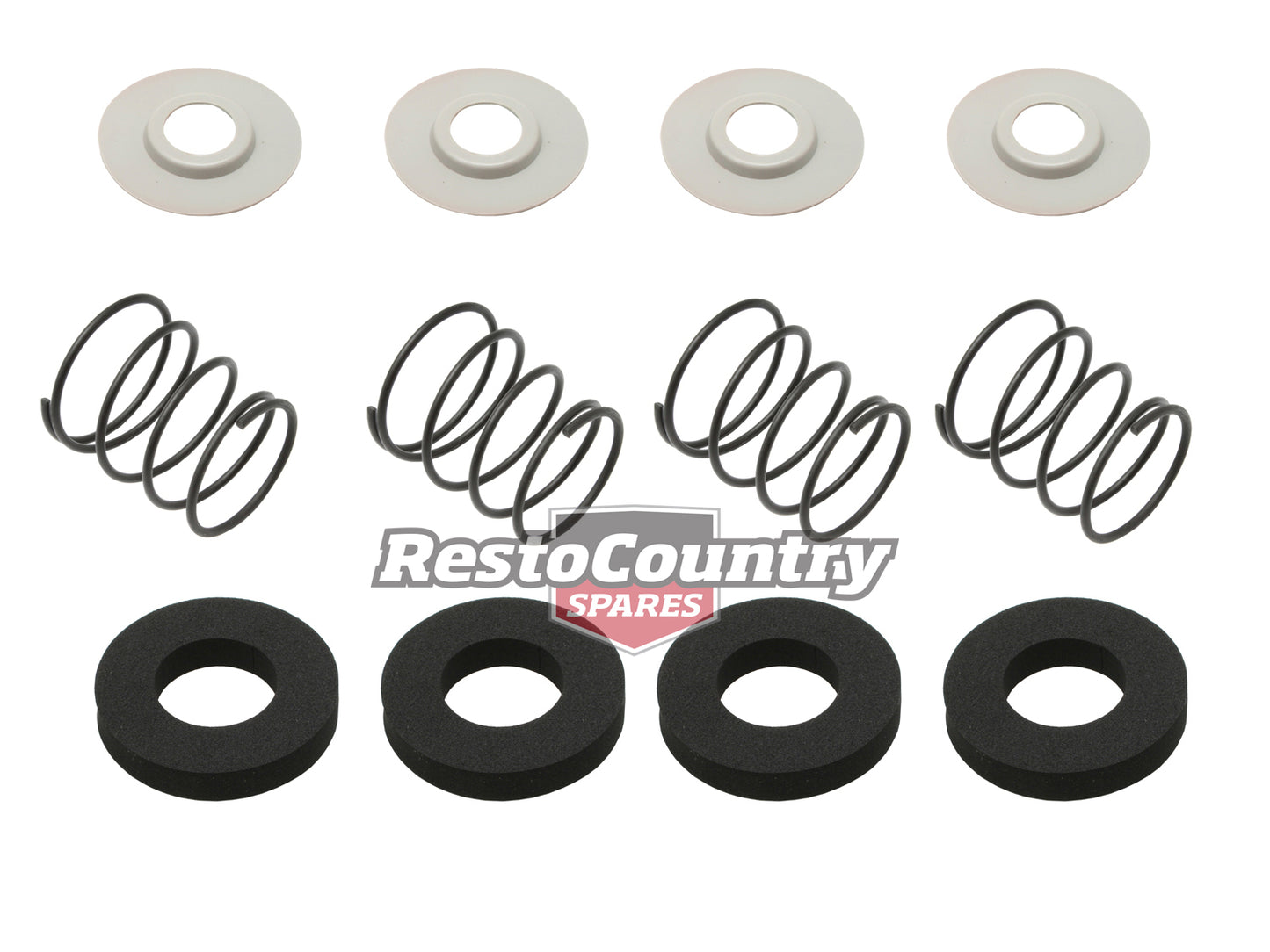 Holden Winder Handle Backing Plate + Spring + Gasket Kit FE - WB Torana LC - UC - DHP1000A