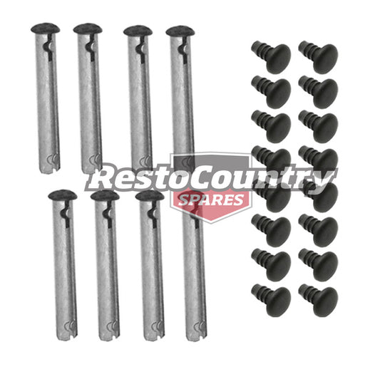 Holden Commodore Door Hinge Pin Repair Kit x4 VB VC VH VK VL Front + Rear - DHR1008A