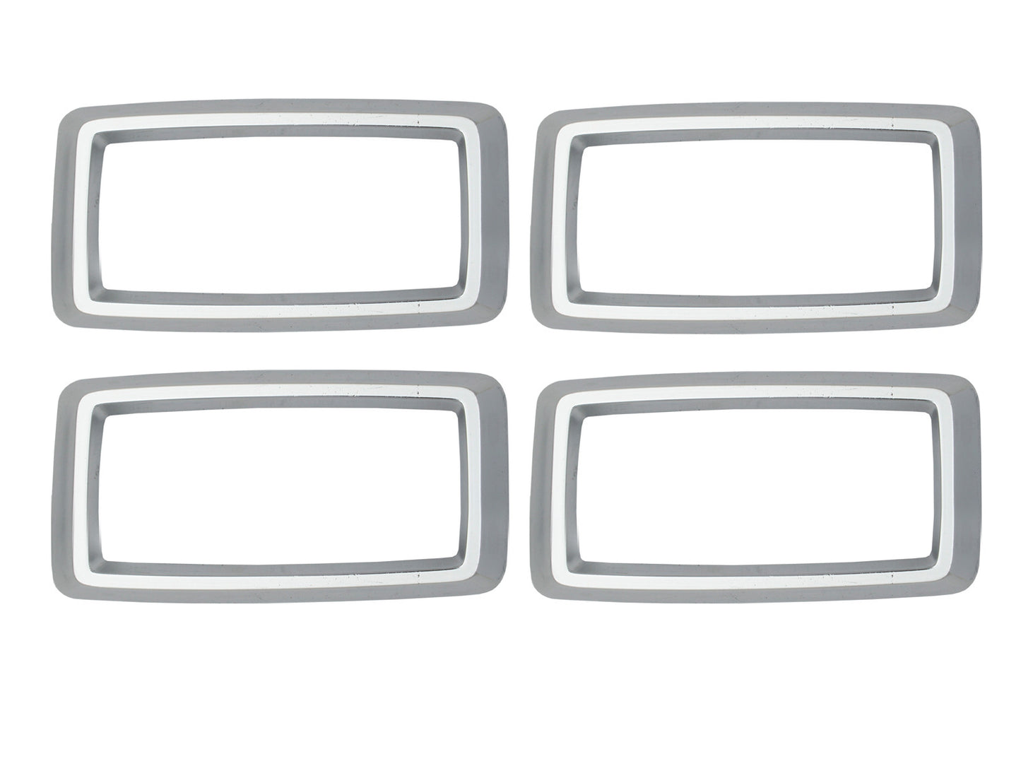 "Ford Interior Door Handle Chrome Surround x4 XA XB ZF ZG Sedan Wagon inner