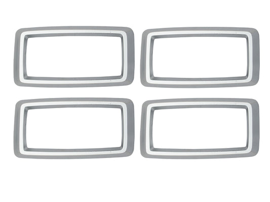 "Ford Interior Door Handle Chrome Surround x4 XA XB ZF ZG Sedan Wagon inner