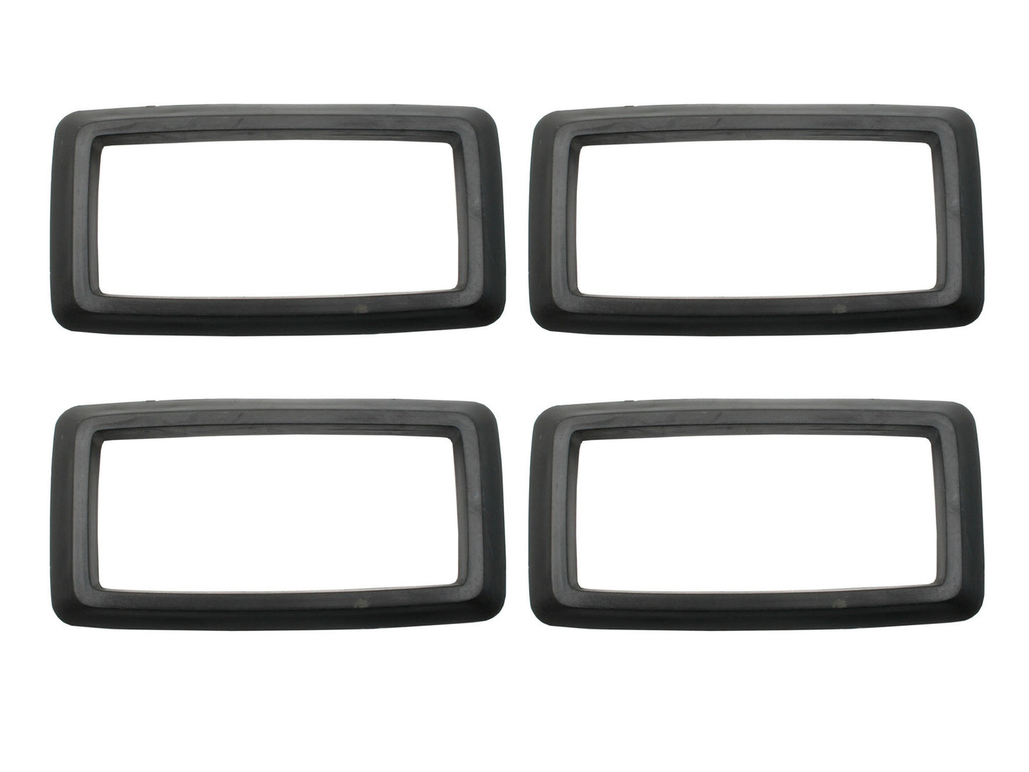 Ford Interior Door Handle BLACK Surround x4 XA XB ZF ZG inner grab - DHS2001
