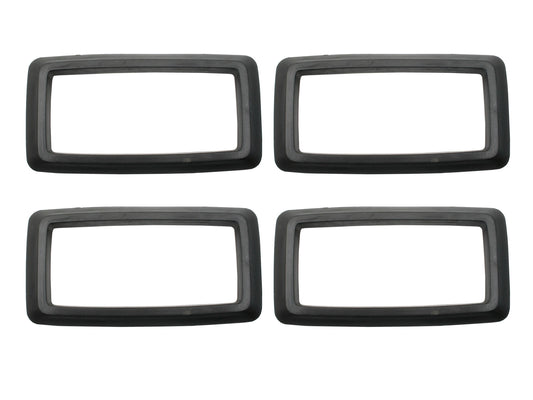 Ford Interior Door Handle BLACK Surround x4 XA XB ZF ZG inner grab - DHS2001
