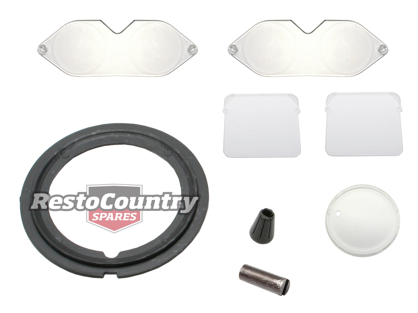 Holden GTS Gauge Lens Kit HJ HX HZ Speedo Tacho Clock Dash NEW cluster - DIL1002A