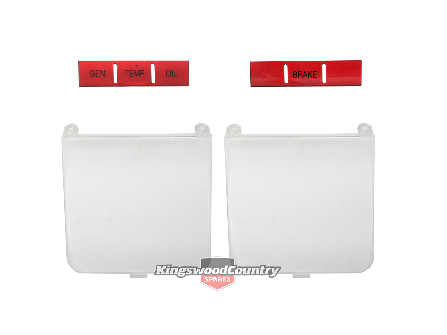 Holden HQ Dash Gauge Lens Tacho + Speedo GTS Fuel + Warning Kit FLEXDRIVE - DIL1003