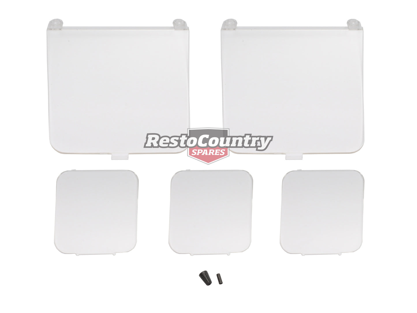 Holden HQ GTS Dash Gauge Lens Kit FLEXDRIVE with Clock. speedo tacho - DIL1004AT