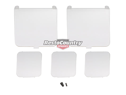 Holden HQ GTS Dash Gauge Lens Kit FLEXDRIVE with Clock. speedo tacho - DIL1004AT