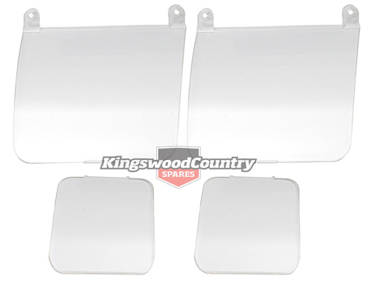 Holden HQ GTS Dash Gauge Lens Kit FLEXDRIVE -No Clock. speedo tacho - DIL1004T