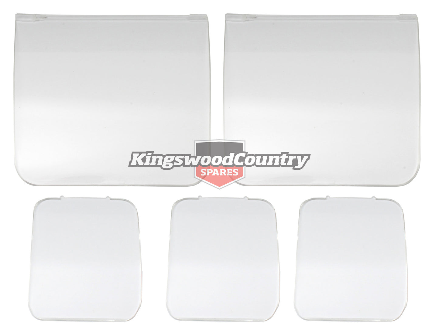 Holden HQ GTS VDO/Flexdrive Dash Gauge Lens Kit -WITH clock.  speedo tacho - DIL1005BT