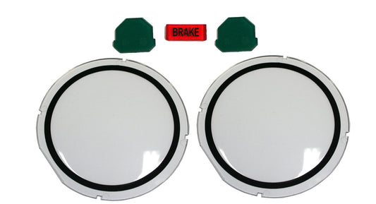 Holden Torana Dash Gauge Lens Kit LC LJ Speedo Tacho Red Brake Warning instrument - DIL1006