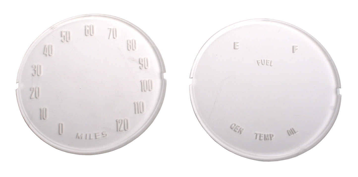 Holden Dash Lens Kit HD HR Not X2 186S miles fuel temp oil dash instrument - DIL1008