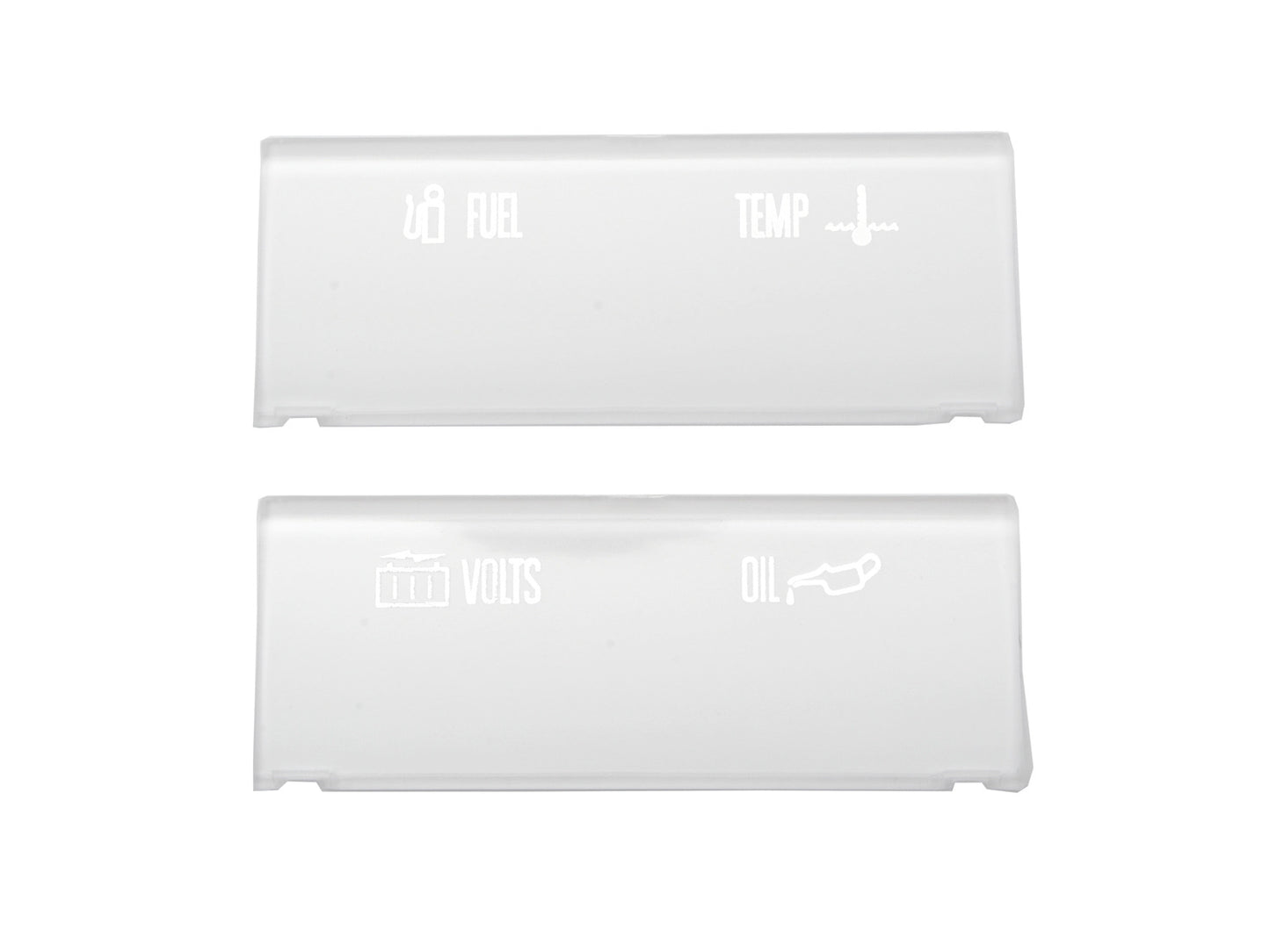 Ford Dash Lens Kit for Additional Gauges Instrument XA XB GS GT Resto Country - DIL2004