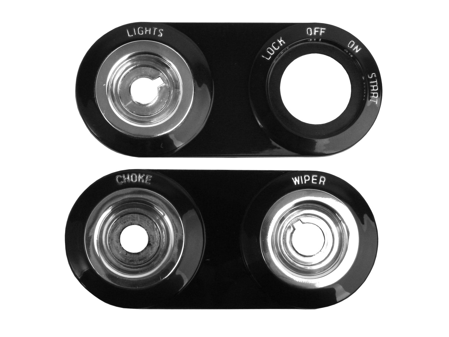 Holden Dash Knob SURROUND Set FC Wiper Choke Lights Ignition interior - DKD1001