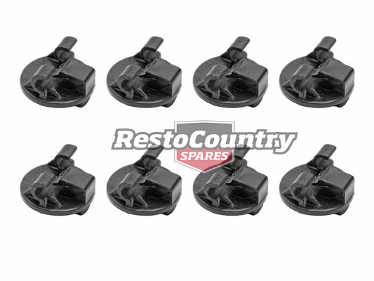 Holden Commodore Door Lock Rod Anti Rattle Clip Set x8 VB VC VH VK VL VN - VZ - DLC1005